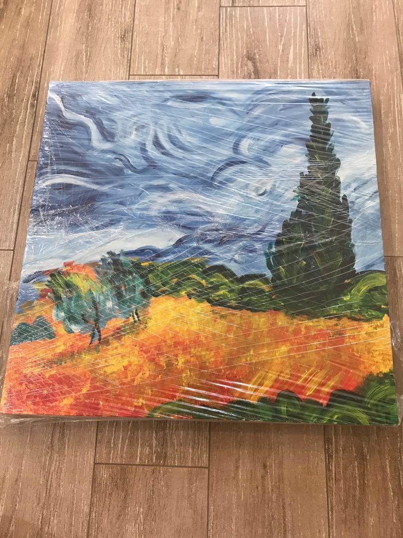 My Rendition Of Wheat Field With Cypresses Painting By Vincent Van Gogh Everything Else On Carousell My Rendition Of Wheat Field With Cypresses Painting By Vincent Van Gogh Everything Else On Carousell