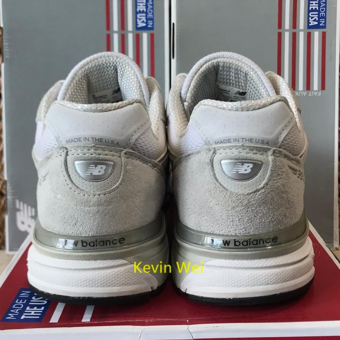New Balance 990V4 990 M990NC4 灰白 二手 慢跑鞋 US10D