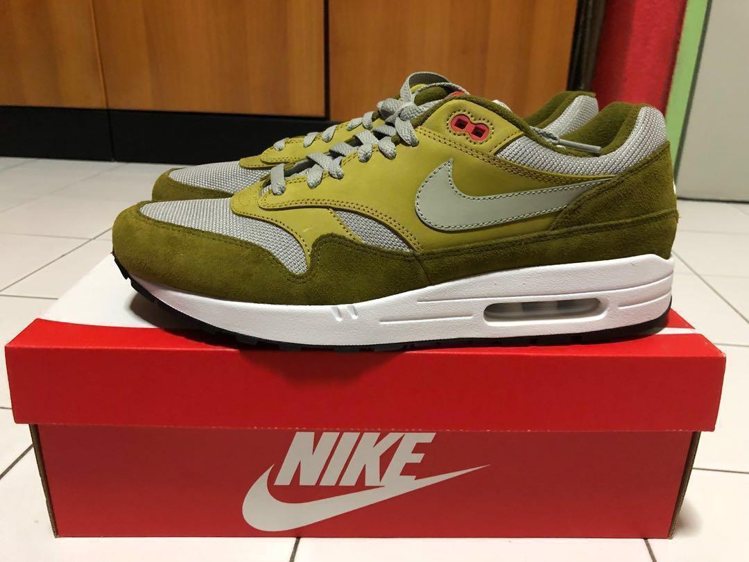 Nike Air Max 1 Retro “Green Curry” US 12 / UK 11, Men's Footwear, on Carousell