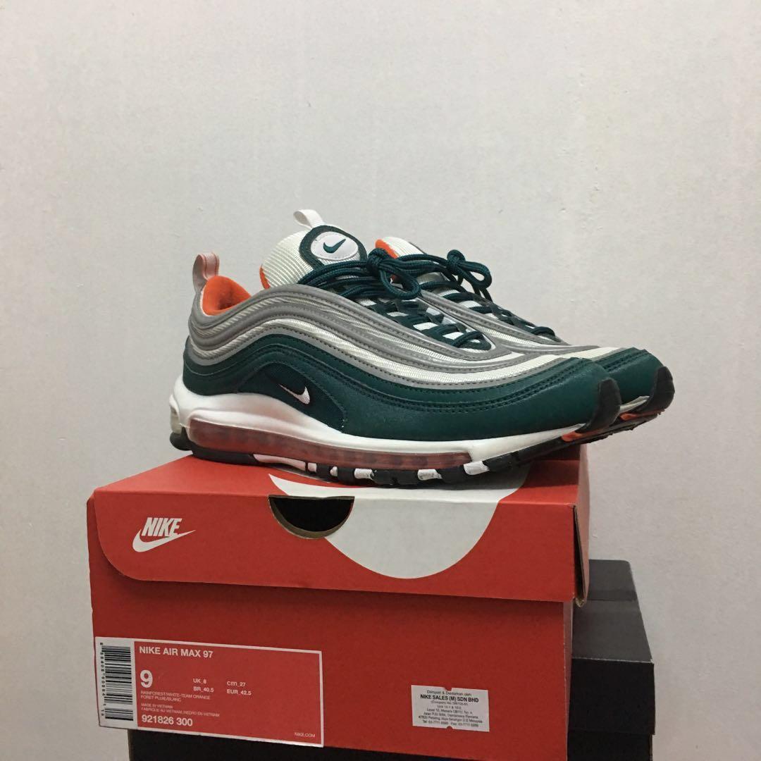 nike air max 97 forest green