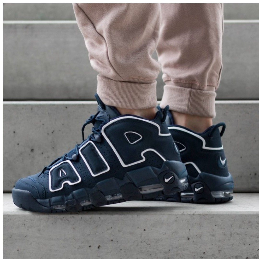 Nike Air More Uptempo Obsidian, Men's 