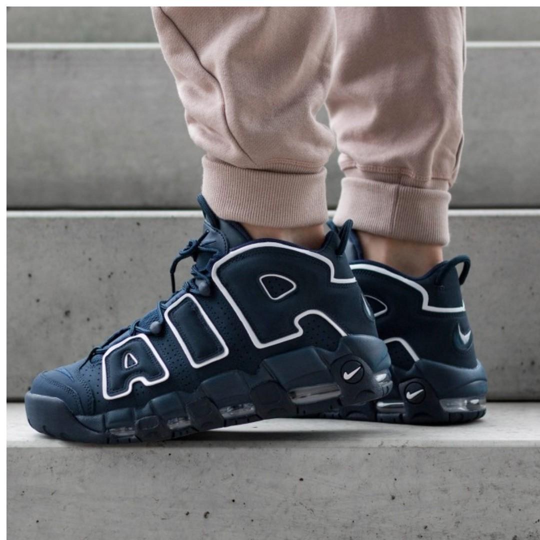 Air more uptempo obsidian on sale