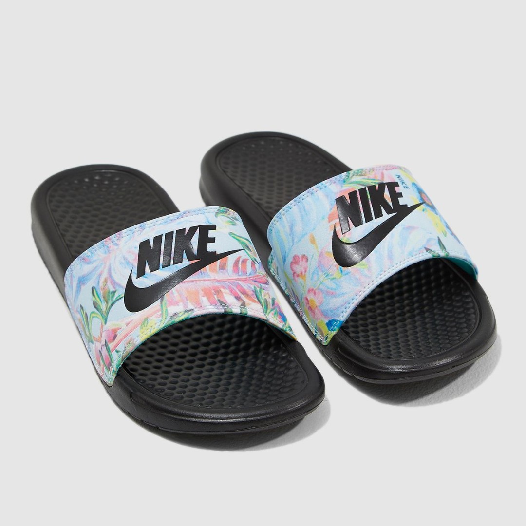 Nike benassi jdi hot sale print womens slide sandals
