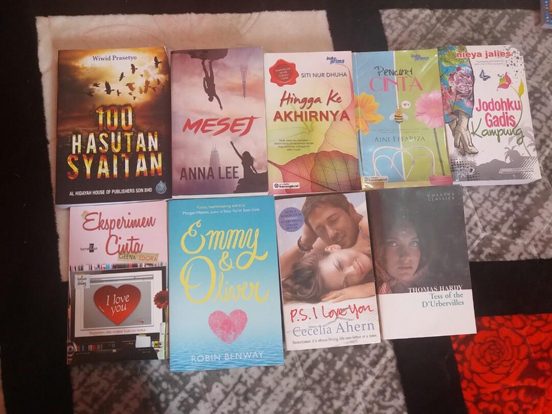 Novel Bahasa Inggeris Melayu Books Stationery Books On Carousell