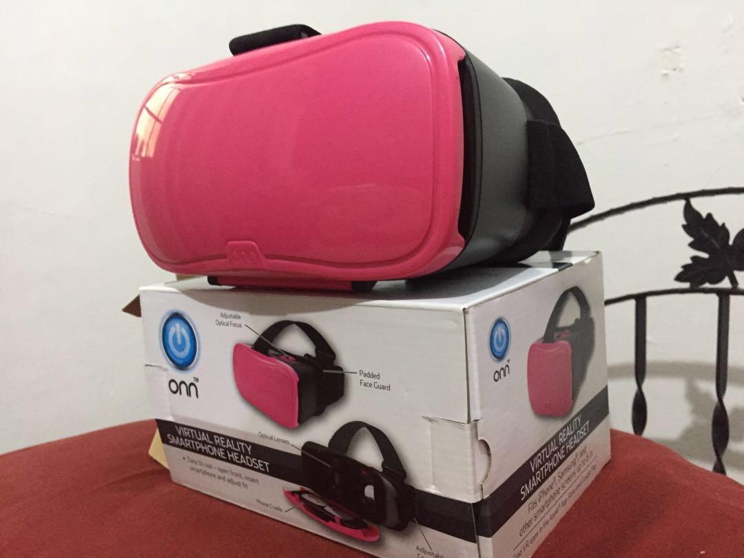 onn virtual reality smartphone headset reviews