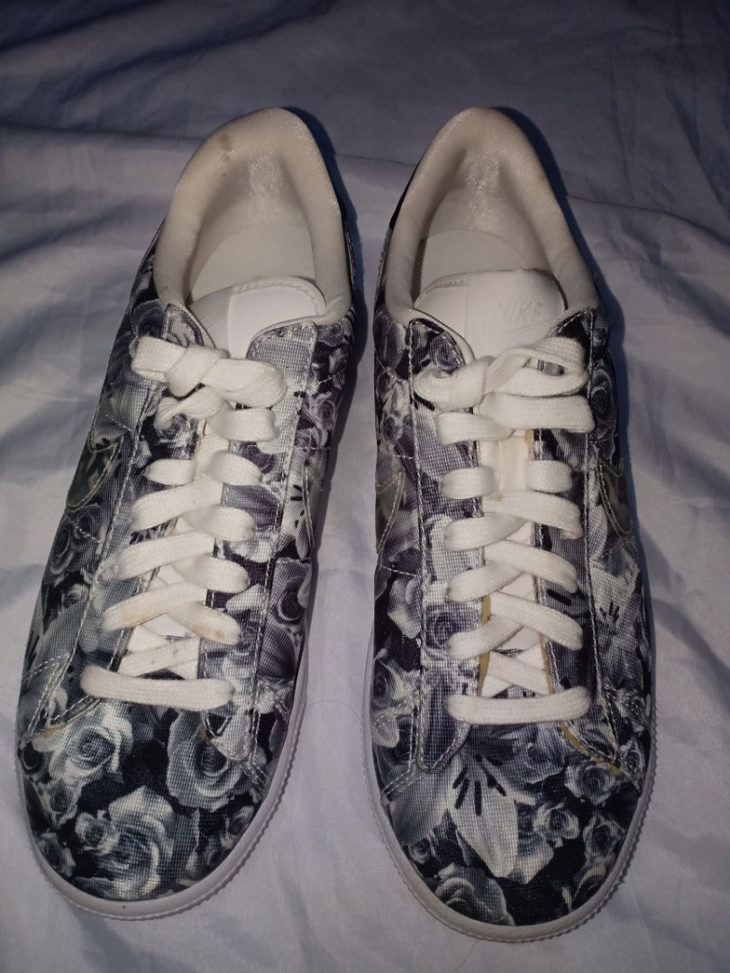 floral rubber shoes