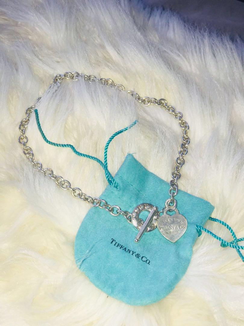 Original Tiffany and Co Toggle Necklace 