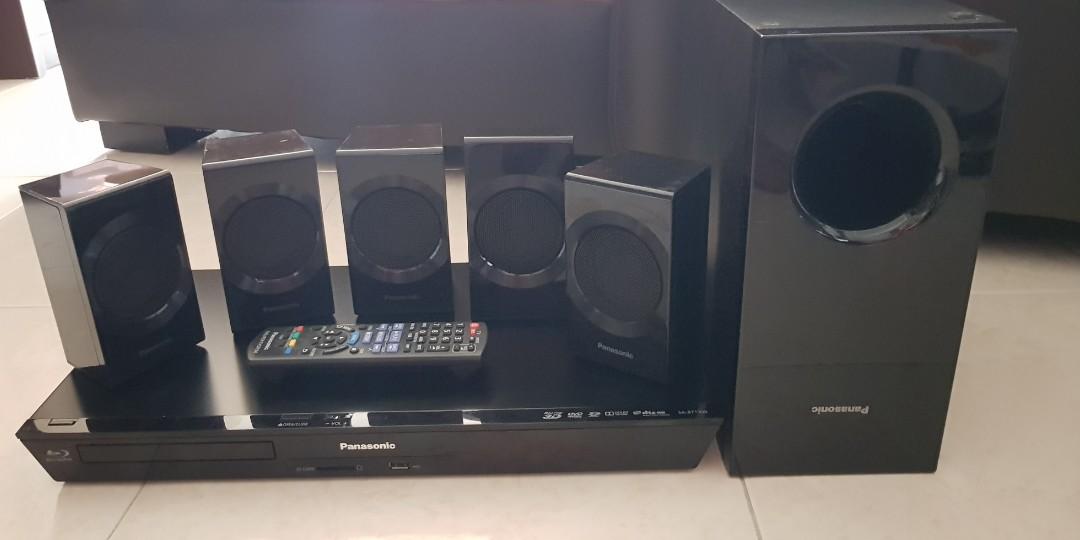 panasonic 3d blu ray home theater system
