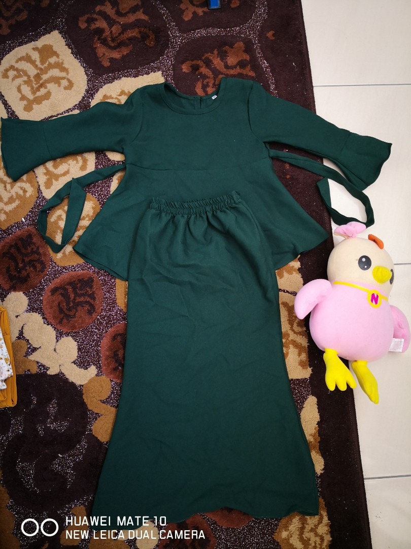 #MFEB20 Peplum Kurung, Bayi & Kanak-kanak, Pakaian Budak 