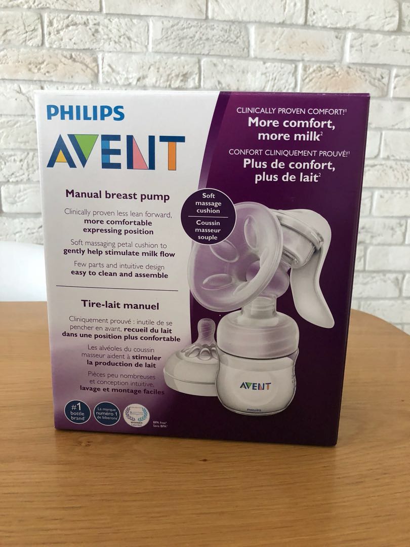 Philips Avent Manual Breast Pump Babies Kids Nursing Feeding