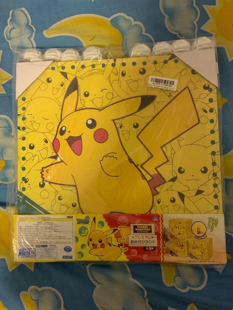 Pokemon (Pikachu) Storage Box NEW! [TOREBA], Furniture & Home Living ...