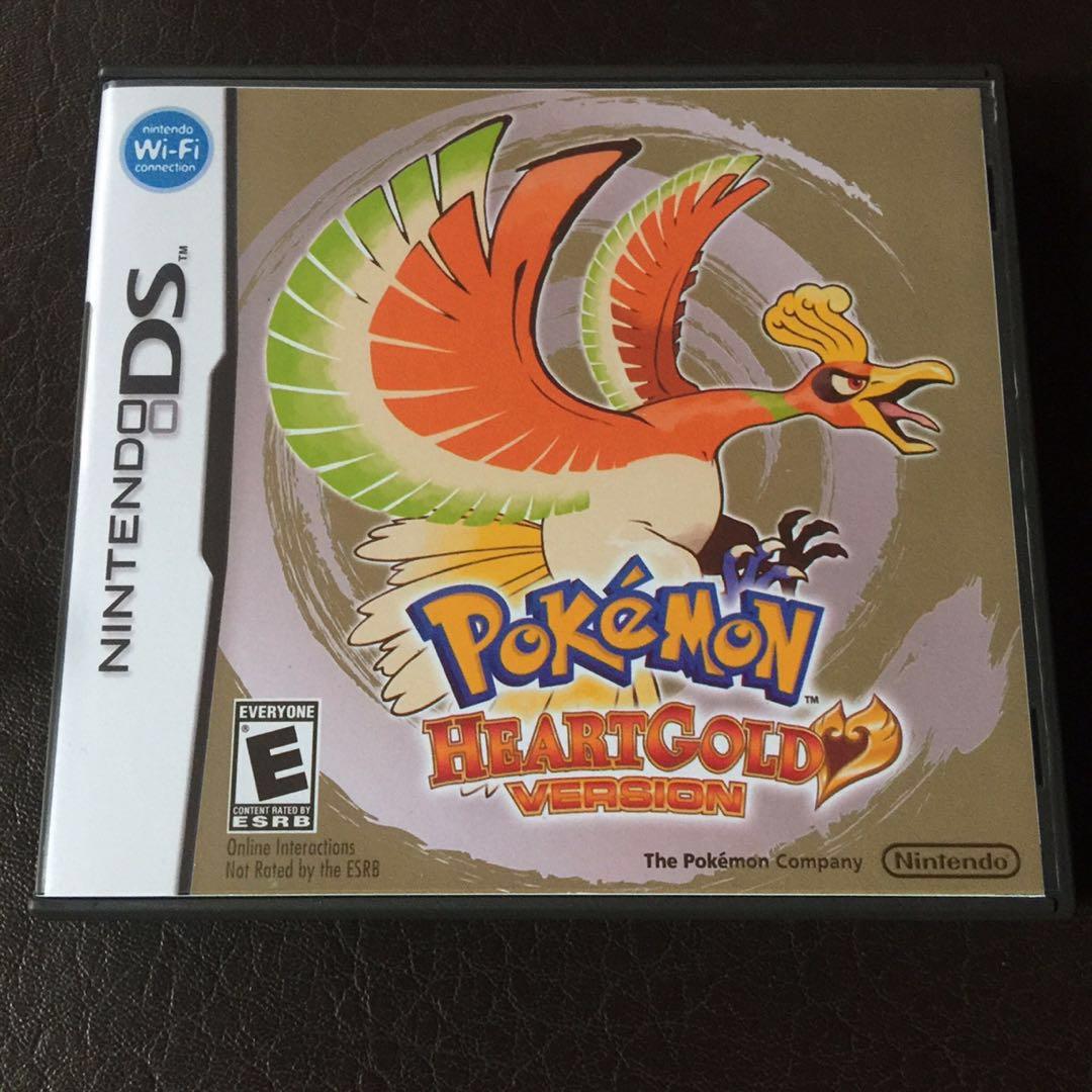 Pokemon Soulsilver & Heartgold DS replacement case, Video Gaming, Video ...