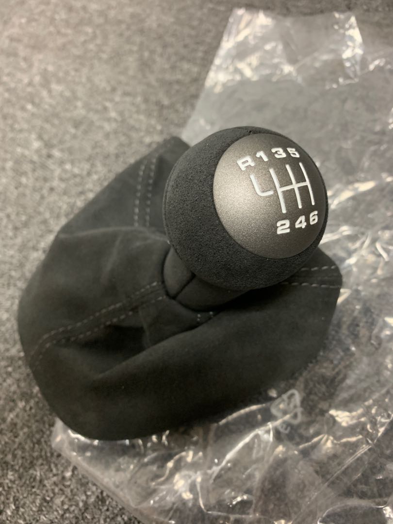 Porsche 997 987 Genuine GT3 Alcantara Shift Pack Shift Knob E
