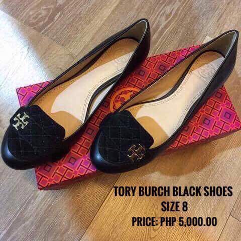 Preloved Tory Burch Black Shoes (size 8 US) Leila Loafer Mestico/Quilted  Ted Lancaster Suede, Women's Fashion, Footwear, Loafers on Carousell