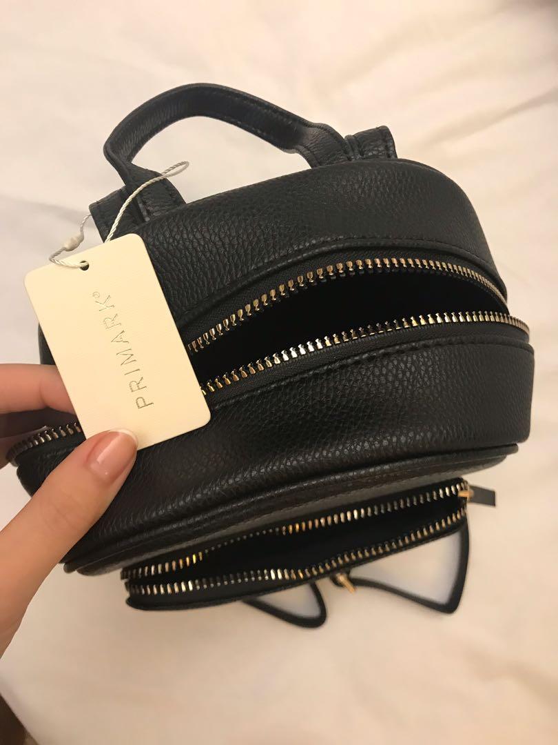 Primark black backpack