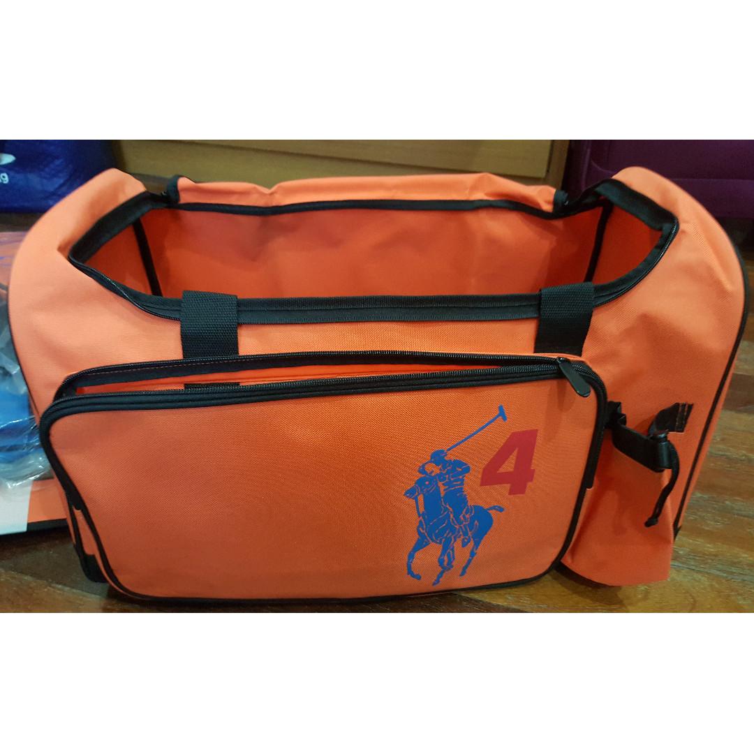 Ralph Lauren Big Pony Canvas Duffle Bag