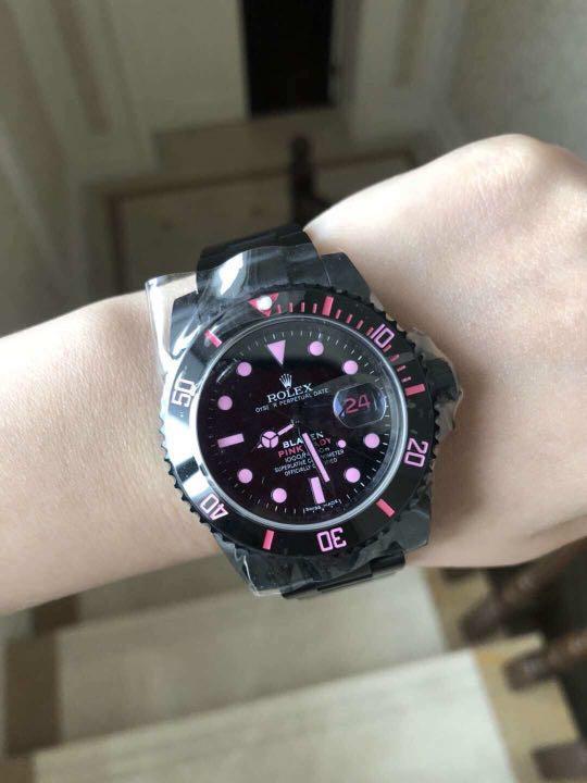 rolex blaken pink lady price