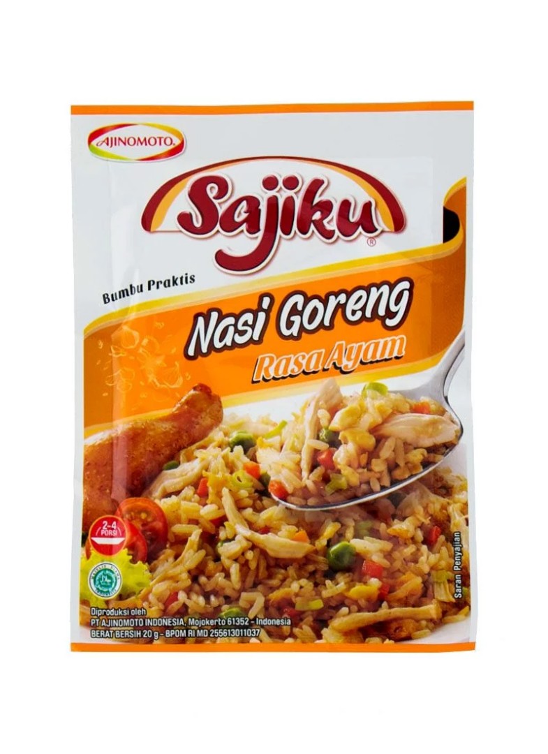 Sajiku Fried Rice Seasoning Chicken Flavour Food Drinks Instant Food On Carousell