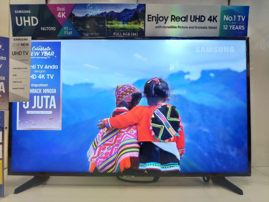 Samsung Smart Tv Led 43 Inch 4k Uhd Bisa Cicilan Elektronik Tv