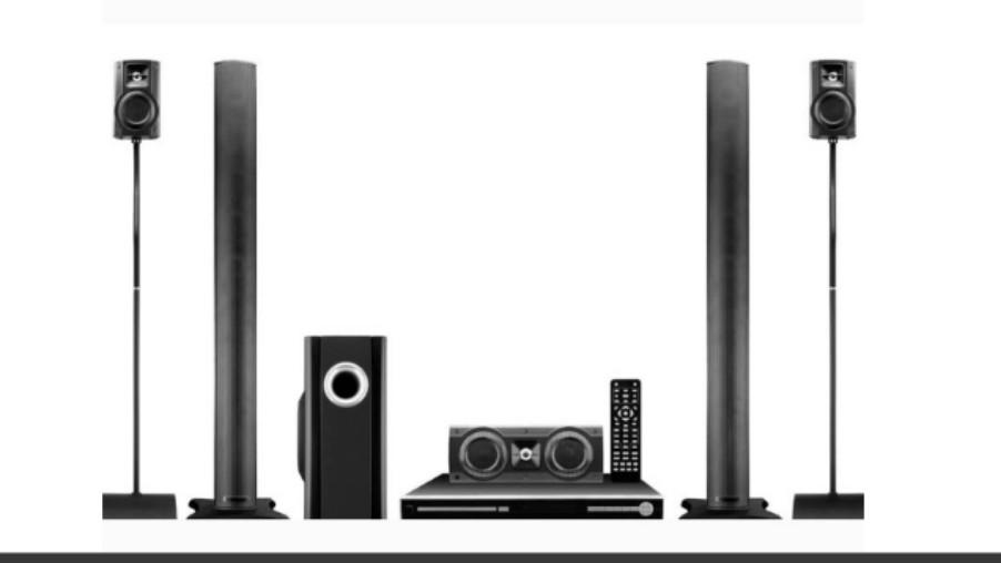Sharp home theater systems 5.1 speakers Outlet