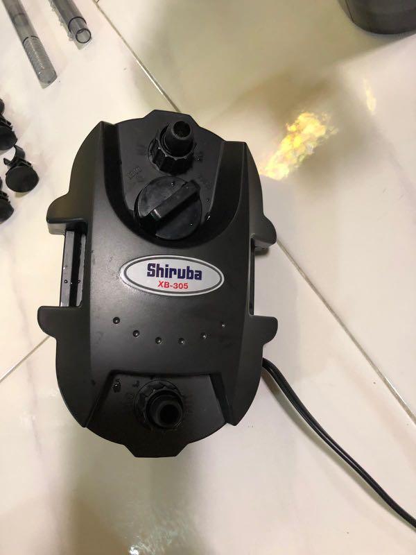 Shiruba Xb305 canister filter, Pet Supplies, Homes & Other Pet