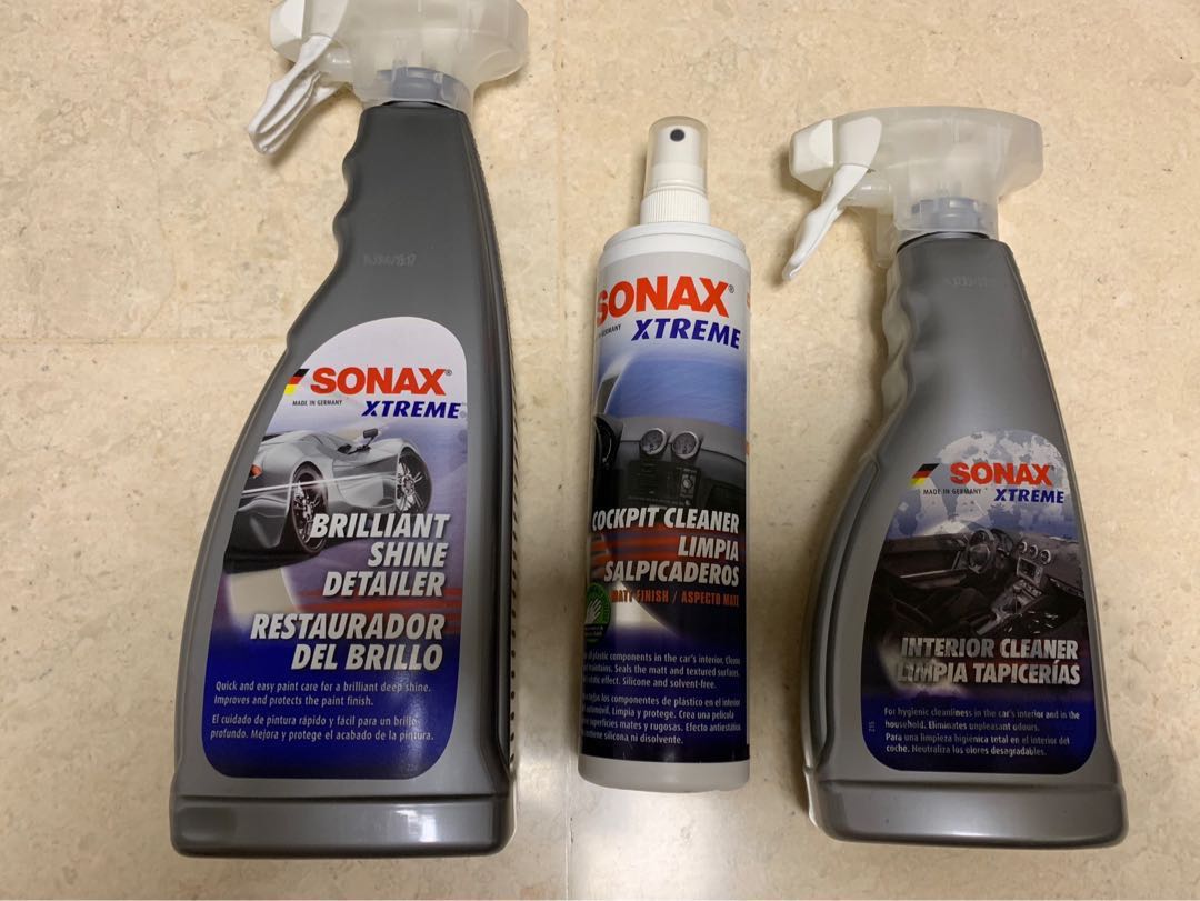 sonax detailer sonax cockpit cleaner sonax interior cleaner car accessories accessories on carousell