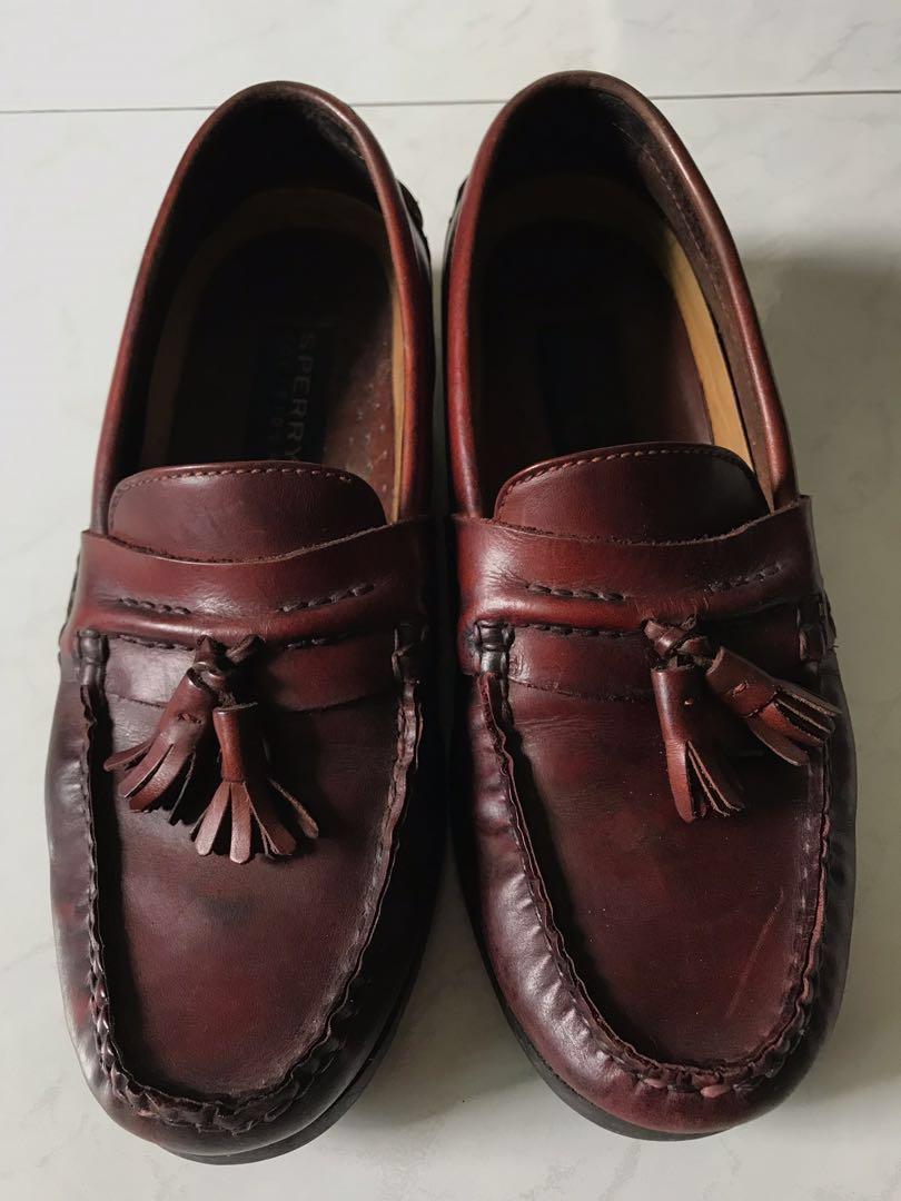 old formal shoes