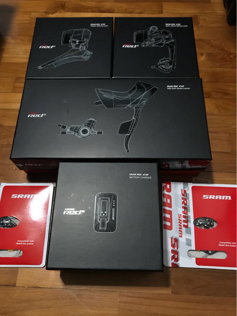 sram red etap hrd flat mount wifli groupset