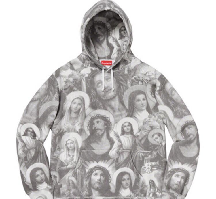 jesus and mary supreme hoodie