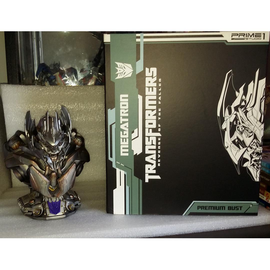 Transformers: Revenge of the Fallen (The Megatron Premium Bust)Prime 1 ...