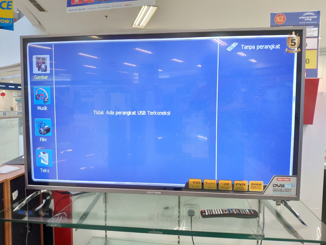 Tv Led Polytron 50 Inch New Garansi 5 Tahun Bisa Kredit Elektronik Tv Perlengkapan Hiburan Di Carousell