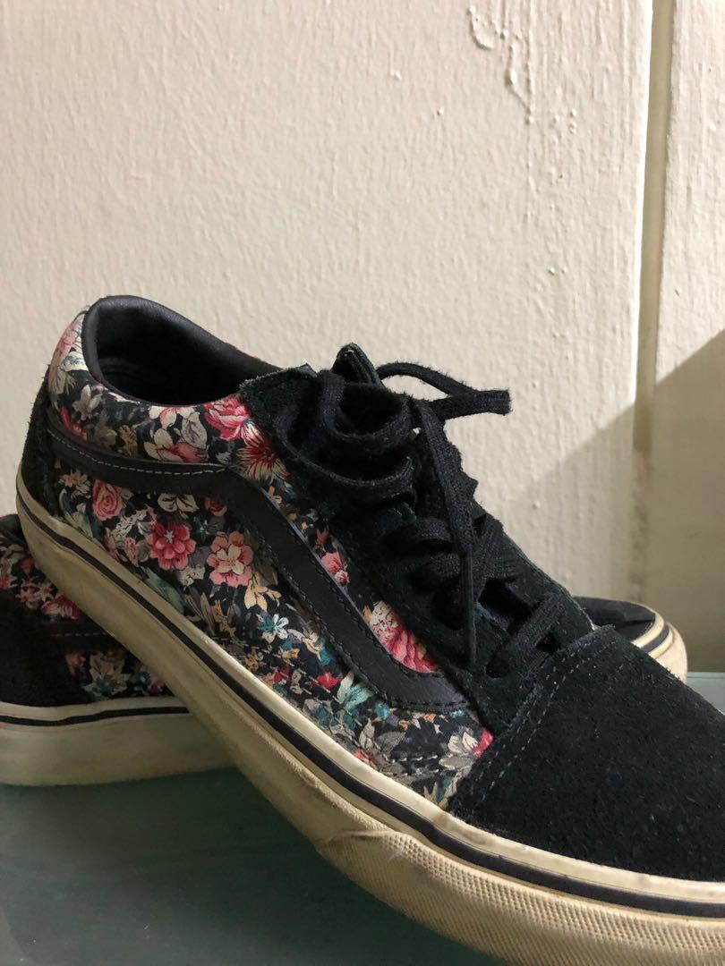 vans multi floral