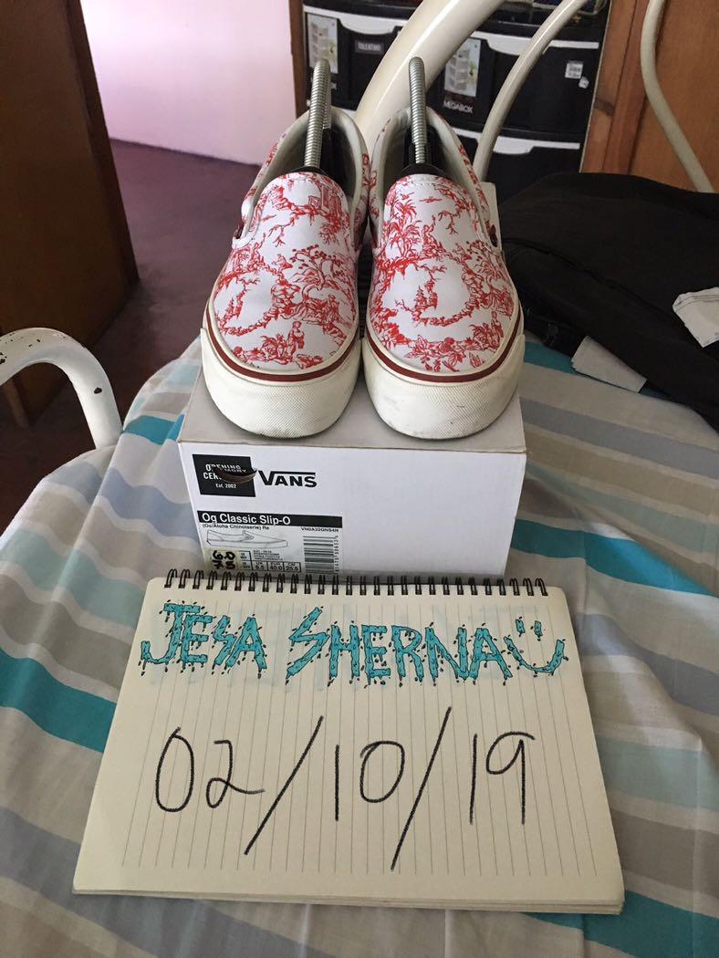 Chinoiserie vans new arrivals