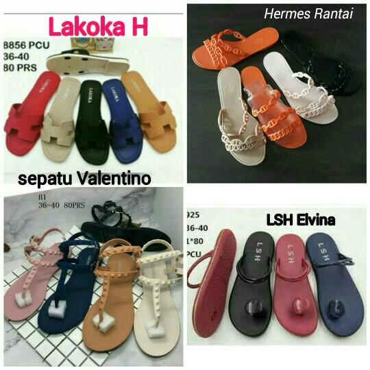 Varian Sandal Jelly Wanita Shopee Women S Fashion Shoes Others On Carousell