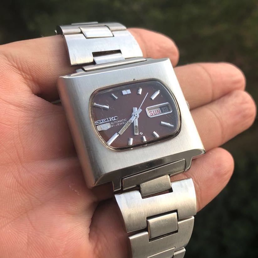 Vintage seiko tv watch Clearance