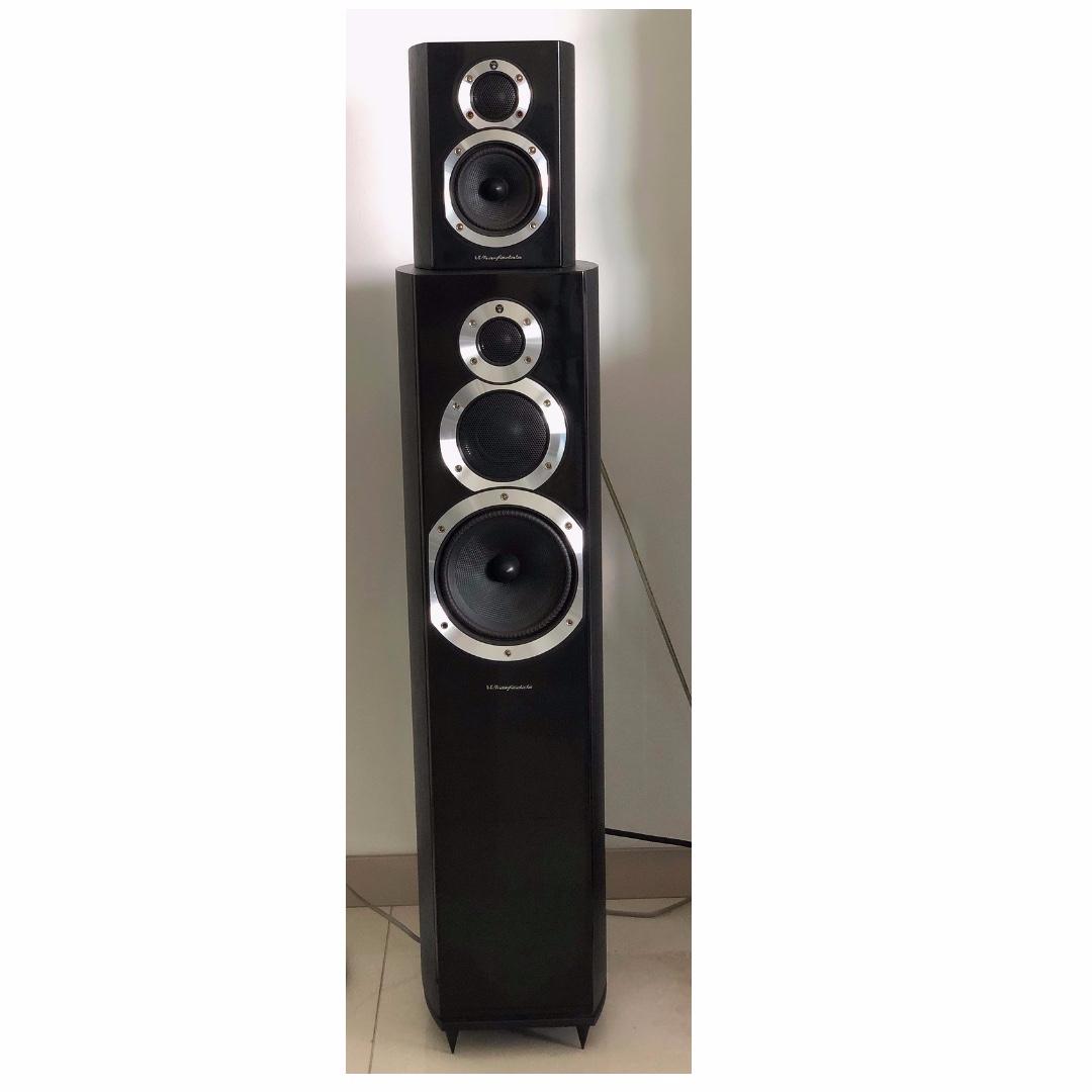 Wharfedale Diamond 10 Series Floor Standing Speakers L R Centre Speaker Sub Woofer And Surround Speakers L R Electronics Audio On Carousell