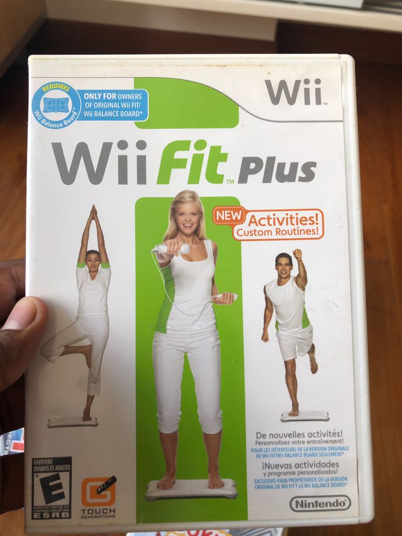 wii fit plus game only