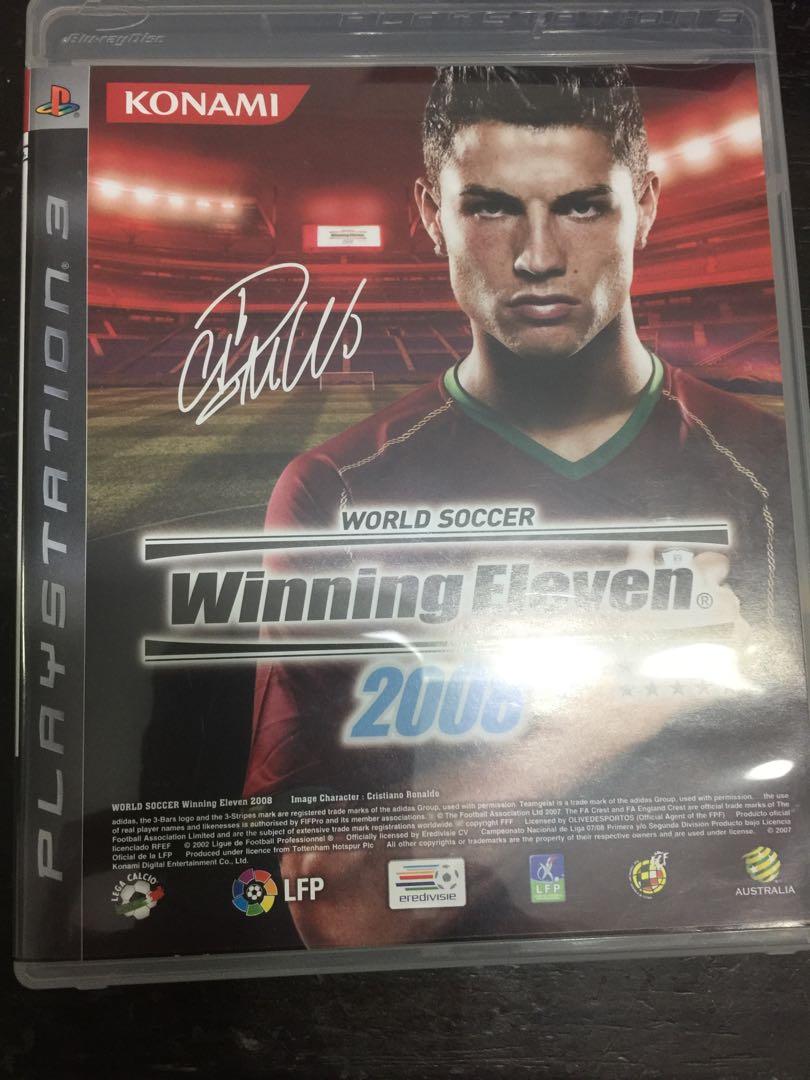 Winning Eleven 08 Ps3 Game Video Gaming Video Games Xbox On Carousell
