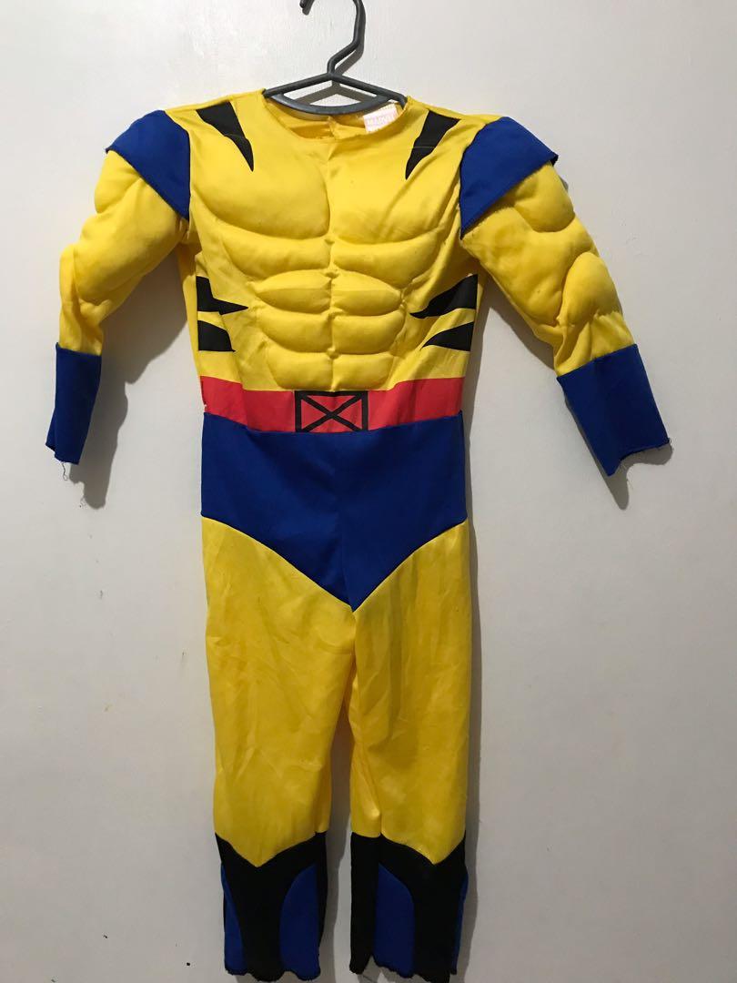 Wolverine Costume For 3 4 Yrs Old Babies Kids Boys Apparel 1 To 3 Years On Carousell
