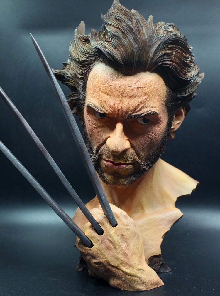Logan/Wolverine Bust Resin Unpainted 