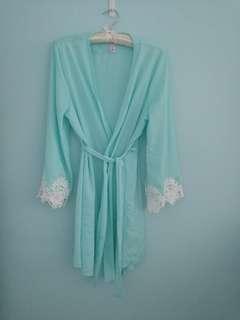 Cotton on aqual blue robe
