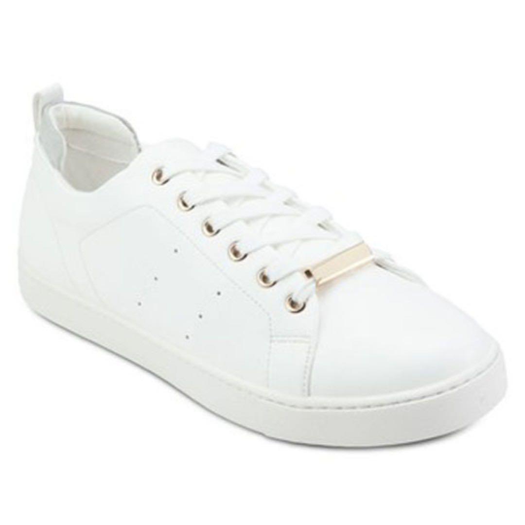 aldo white sneakers womens