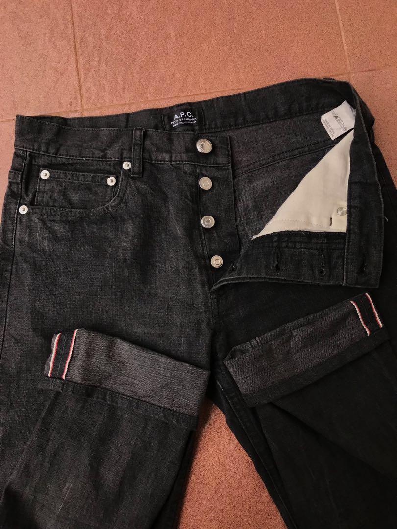 Apc petit standard jean droit etroit top