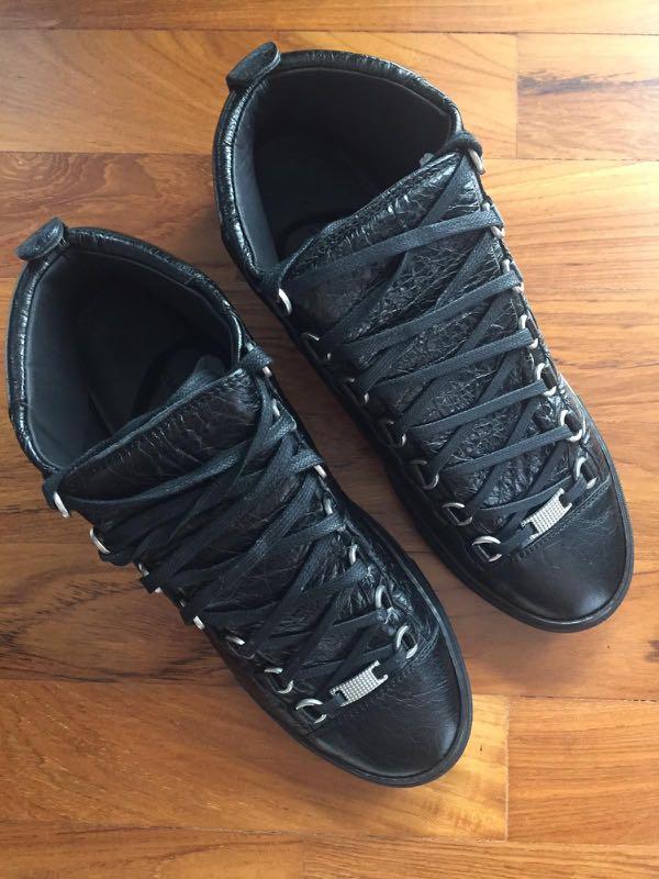 Mens black clearance balenciaga arena