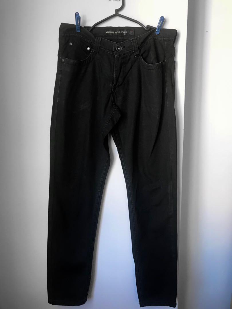 Black skinny jeans (Category: Jeans) located in Taguig. Submitted by fatefly (Listing ID 214372916, Image 1). Description: Black Skinny Jeans Meet-ups: Market-Market, BGC, SM Aura Shipping via Grab at the expense of buyer Deposits will be on BPI account.
