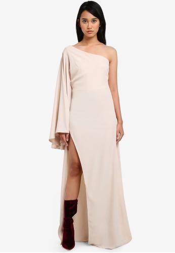 peace and love one shoulder dress