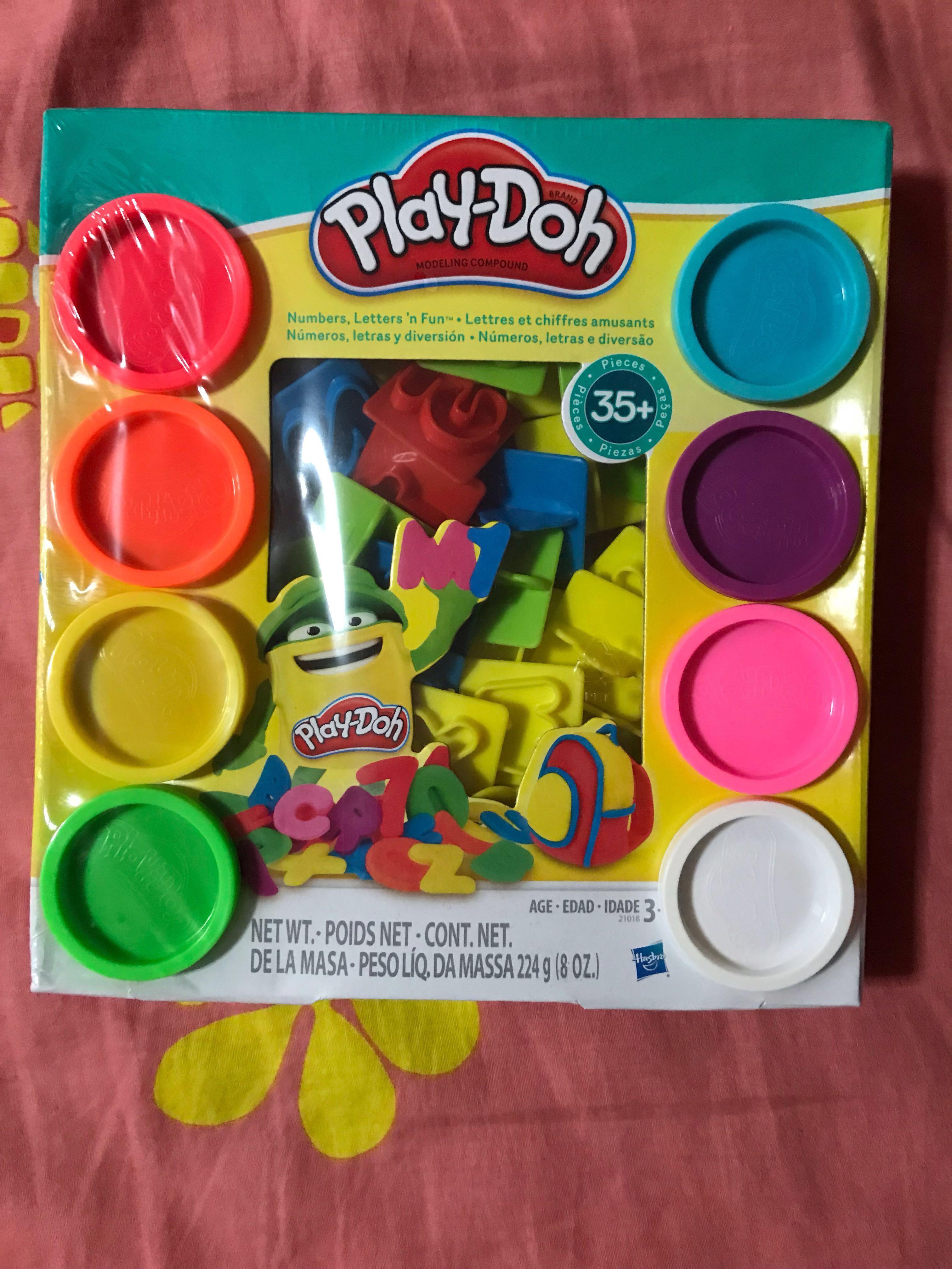 play doh letters