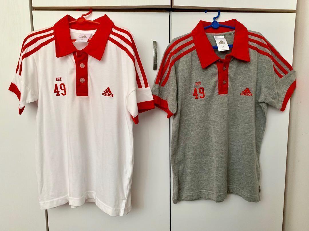 adidas boys polo shirts
