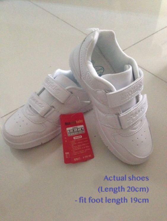 Brand new white school shoes (size 32 