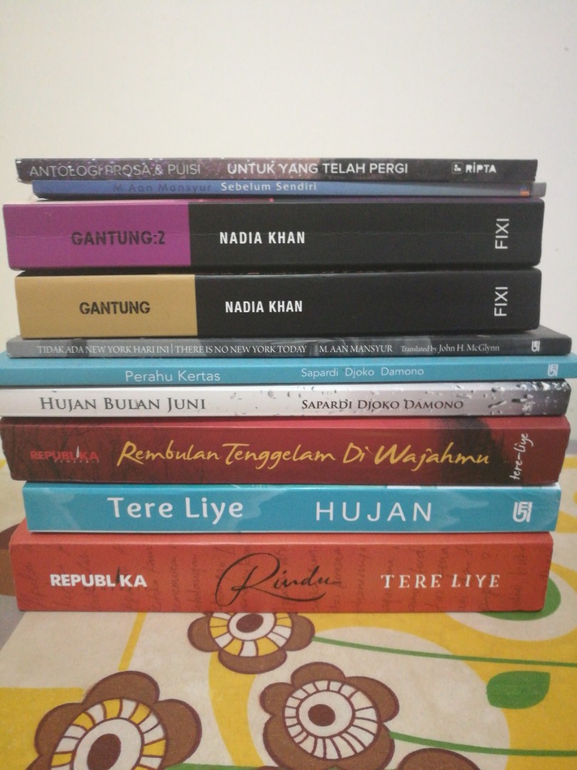 Buku Buku n Mansyur Tere Liye Nadia Khan Books Stationery Books On Carousell